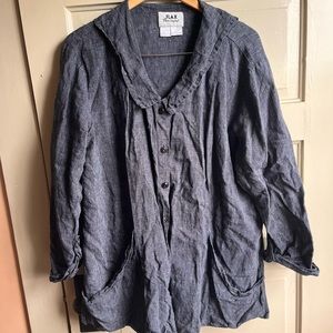 Flax jacket linen large